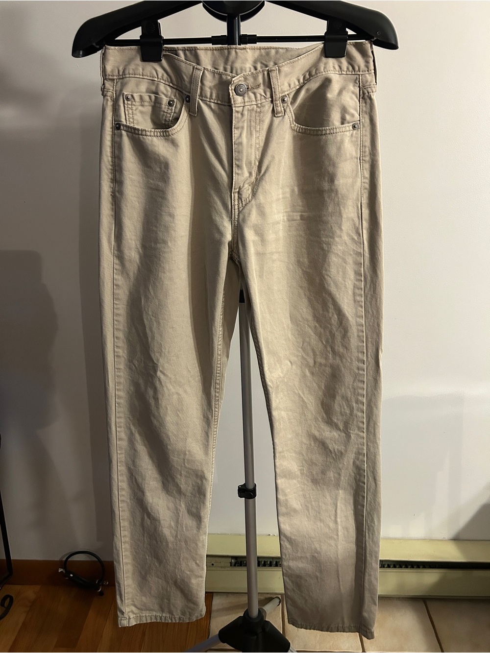 Levi's Men's Straight Jeans in Beige
